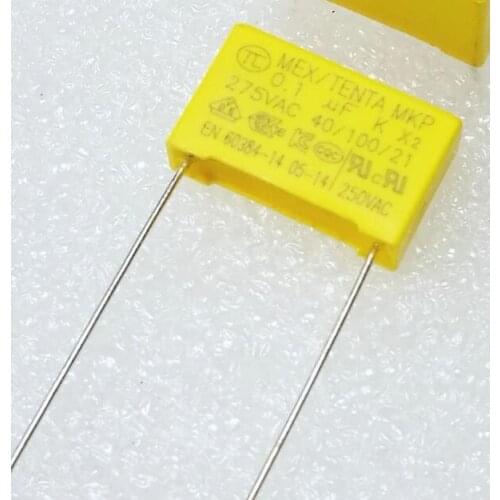 TC 250V X2 MEX TENTA MKP 40/100/21 0.1uF K 275V RELAY 10PCS