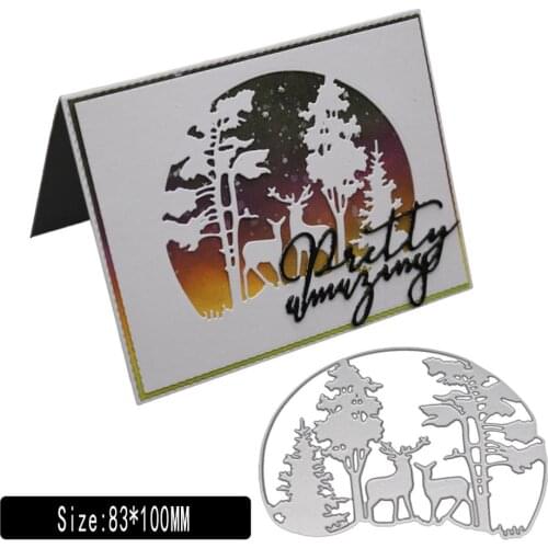 Cutting Dies for Card Making, URYKE Carbon Steel Die Cuts Stencil Metal Pattern Template for DIY Embossing Scrapbooking New 2019