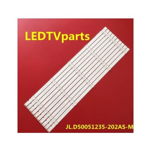 LED backlight strip 5lamp for Skyworth 50"TV 50G3 50G2A V500DJ6-MD1 50F5 RF-AZ500E32-0501S-07 10 A6 JL.D50051235-202AS-M MS-L189