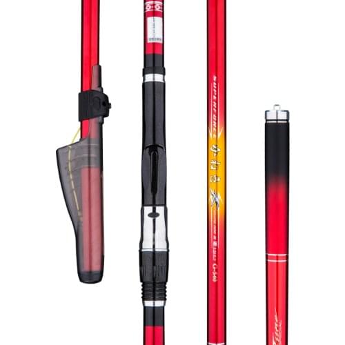 Rock Fishing Rod Telescopic Fishing Canne Peche Superhard Saltywater Fish Olta Ultralight Fishing Tackle Hand Pole Vara De Pesca