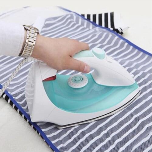 High Temperature Ironing Cloth Ironing Pad Household Protective Insulation Against Pressing Pad Boards Mesh Cloth Random Colors