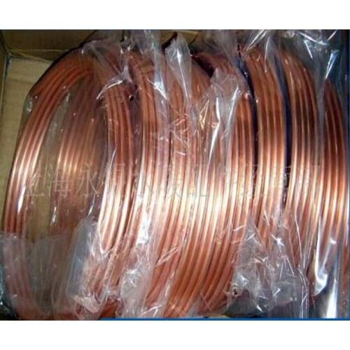 1M Diameter 19mm*0.9mm TPm2 Red copper pipe,air-condition Copper tube,DIY laptop heat pipe/Notebook thermal pipe