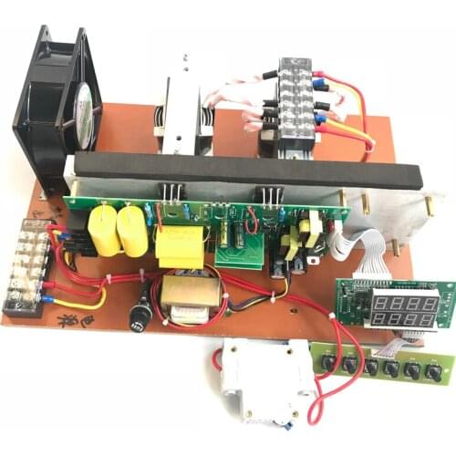 Ultrasonic sound generator circuit for cleaning transducer 1000W 28khz/40khz frequency cleaning machine