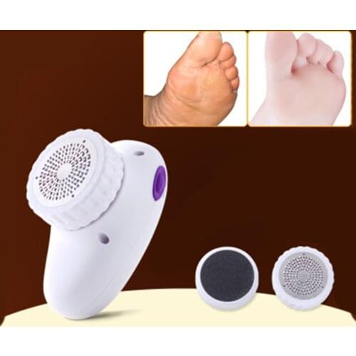 2 In 1 Electric Pedicure Device Remove Dead Skin Exfoliating Promotes Blood Circulation Smooth Tender Skin Foot Skin Care Tools