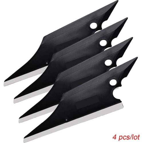 4PCS Black Conquerer Squeegee Rubber Edge Scraper Vinyl Car Film Wrap Sticker Decals Window Tint Wallpaper Install Tools 4A26