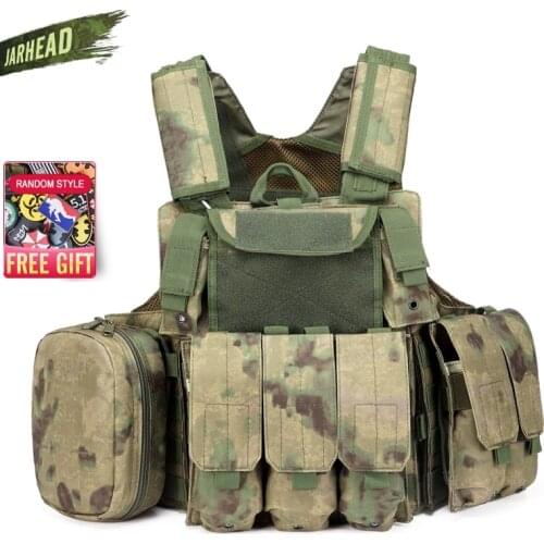 900D Tactical Military Molle Vest Outdoor Hunting Protective Adjustable MODULAR Vest Airsoft Paintball Combat Accessories