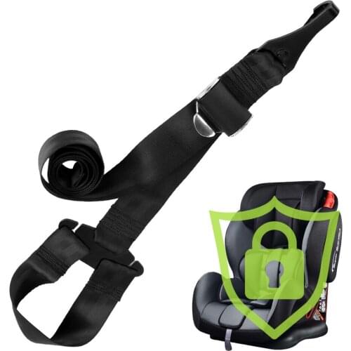 Car Safety Seat Interface LATCH Belt Connector Connection Belts Car Accessories For ISOFIX Guide Grooves Child Baby Seat Belts