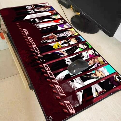 MRGBEST Anime Bleach RGB Gaming Large Mouse Pad Gamer Led Computer Mousepad with Backlight Carpet for Keyboard Desk Mat Mause