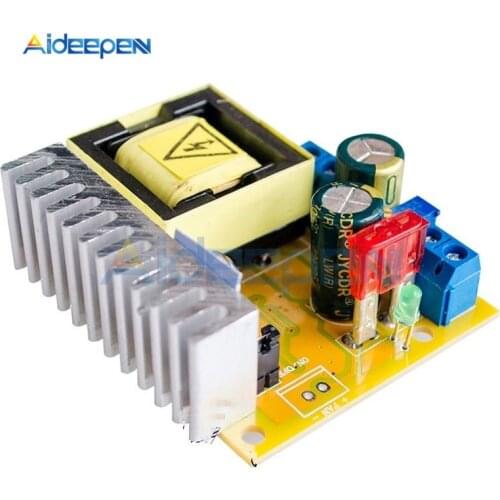 DC-DC 8V-32V to 45V-390V 5A Max High Voltage Boost Converter ZVS Non-isolated Step Up Booster Charging Module 220V 110V 40W