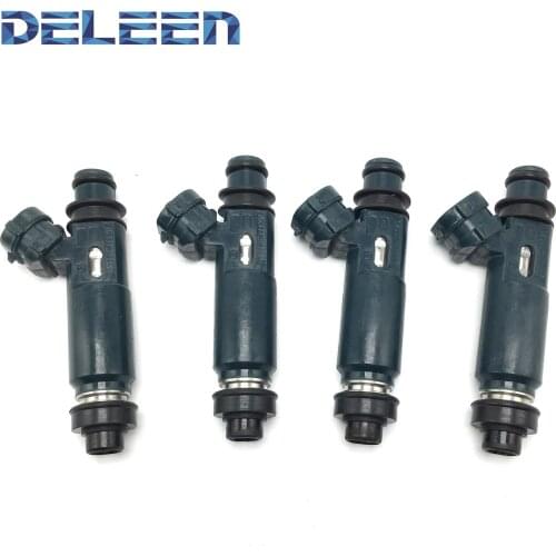 Deleen 4 PCS OEM Fuel Injector 23250-11120 for Toyota Starlet EP91 Corolla EE102 Tercel Car Accessories