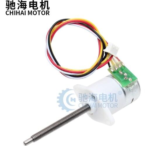 ChiHai Motor CHS-GM15BY 2 phase 4 wire Stepper Gear Motor 30 Ohm DC 5.0V M3 Screw Out Shaft Gear Box Motor