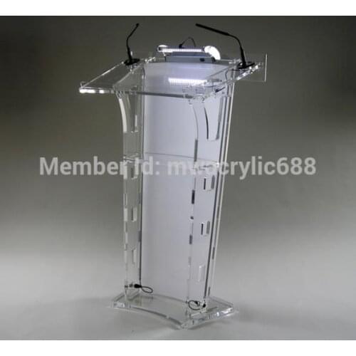 Pulpit furniture HoYodeMonterrey Price Reasonable Acrylic Podium Pulpit Lectern acrylic podium