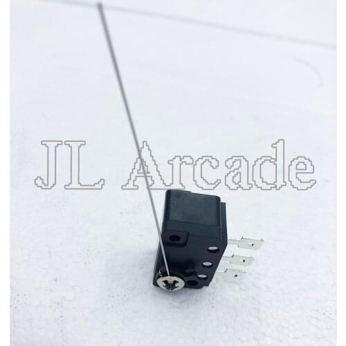 100pcs/lot Coin acceptor microswitch Three-legged needle micro switch mechanical old fashioned arcade coin switch microswitch