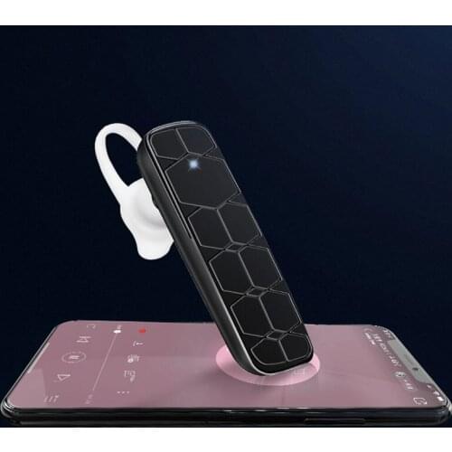 New car Bluetooth headset wireless in-ear sports earphones ear hook waterproof rechargeable for IPhone xiaomi Samsung HTC