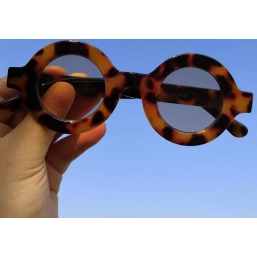 Diopter SPH 0 to -6.0 Finished Myopia Sunglasses Women Nearsighted Polarized Glasses Optical Lady Round Fashion Sunglasses NX