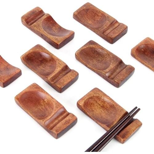 Stand Holder Chopstick Wooden Chopsticks Rest Chopsticks Stand Holder Chopstick Rest For Dining Table Accessories Supplies