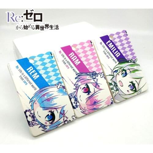 Re:Life in a different world from zero Cosplay Card Holder ID Bank Card Holder Case Protection Credit Card Case Card Sleeves
