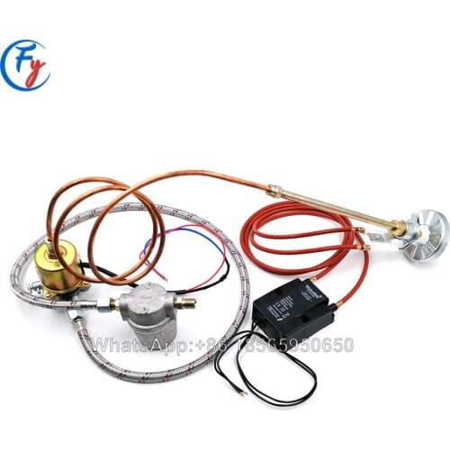 Burner Ignition System high voltage pulse ignition Brass Siphon Danfoss Oil Nozzle Air Atomizing Burner Nozzle Ceramic Igniter