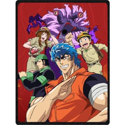 Toriko Print Super Soft Manta Coral Flannel Blanket Bed Plane Travel Throw Blankets Baby Kids Bed Sheet