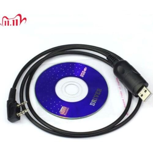 USB Programming Cable For Baofeng UV-5R 666S 777S 888S UV-B5 UV-B6 Radio with Program Software CD Walkie Talkie Accessories GT
