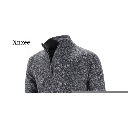 Xnxee Men's Pullovers With Zip