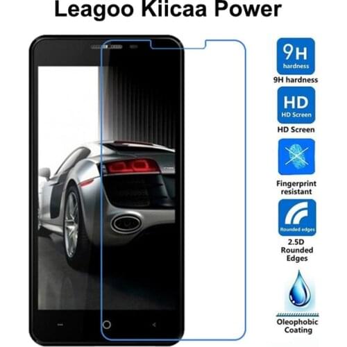 Tempered Glass For Leagoo Kiicaa Power Screen Protector Original 9H Protective Film for Leagoo Kiicaa Power phone Glass Cover