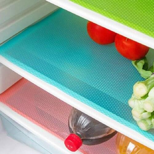 1pcs/set Refrigerator Cabinet Pad Antifouling Mildew Moisture Tailorable Pad Refrigerator Mats Fridge Waterproof