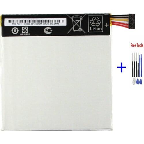1x 3950mAh C11P1310 Replacement Battery For ASUS FonePad 7 Fone Pad 7 ME372 ME372CG K00E Tablet Batteries + Repair Tools kit