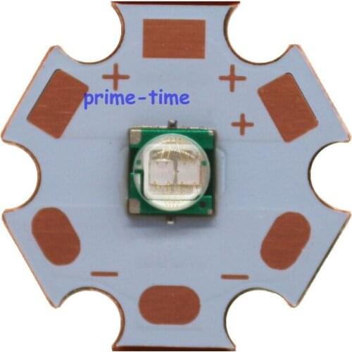 2pcs 5W 5050 Ultra Violet UV 365nm 380nm 395nm 420nm High Power Led Emitter on 20mm Copper Star