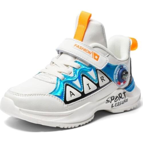 2021 Spring Autumn Children Shoes Boys Fashion and Comfortable Lightweight Boys Casual Shoes Child Leather Waterproof Running S