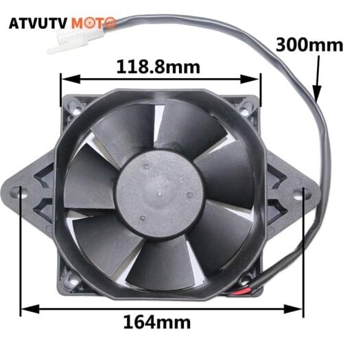 2500 Speed 12W Oil Cooler Water Cooler Electric Radiator Cooling Fan For Ktm Crf Yzf Kxf Rmz Klx Drz Quad Atv 150Cc 200Cc 250Cc