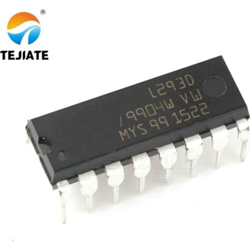 5PCS L293 L293D DIP DIP16 DIP-16 IC Motor Driver Drive Chip PAR PusH Pull 4 Four Channel Module IC Chips