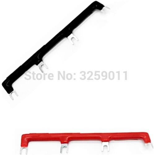 50pcs Suyep 2-10 Positions Shorting Bar, For Use With Omron PYF Series PYF08A Safety Relay, Relay Shorting Plate 29.6mm Pitch