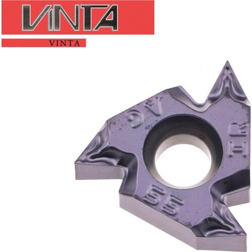 Free shipping Internal threading tools CNC cutting tools inserts 16IRM AG55 IC908 55° Turning inserts Lathe cutter Cutting Tool