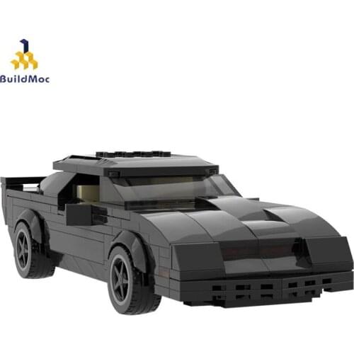 Buildmoc Technical Classical Racing Vehicle Building Blocks Movie TV Technical Classic Car Model Bricks Eudcation Toys For Kids
