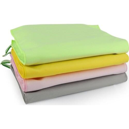 Quick-drying Towel Sweat Towel Travel Riding Fine Fiber Camping Hiking Hand Face Towel Outdoor Sweat-absorbent with Storage Bag