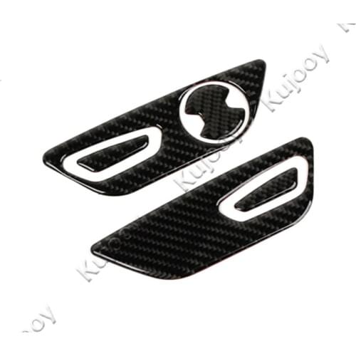 For Ford Mustang 2015+ Car Seat Adjust Buton Decoration Frame Cover Sticker Trim Car Styling