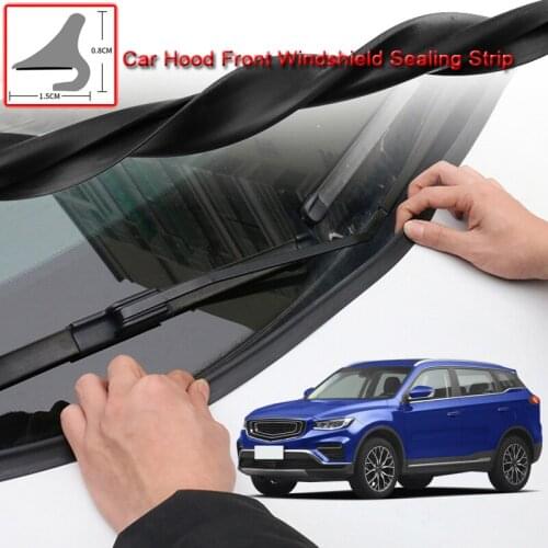 For Geely Atlas 2016-2020 DIY Car Seal Strip Windshied Spoiler Filler Protect Edge Weatherstrip Strips Sticker Auto Accessories