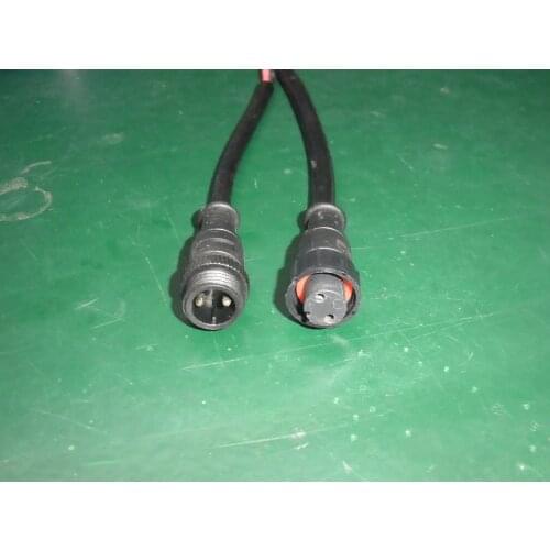 DMX512 System Connector 2 core 2 AW17 to power supply 3 core 3 AW18 to data transfer 4 core 2 AW17 + 2 AW22 to lamps IP68 Cable