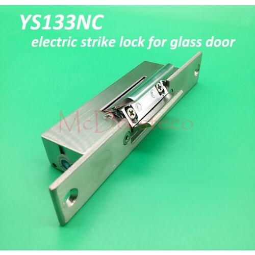 10pcs Yli Best Quality Fail Safe Electric Strike Lock Suitable for Glass Door YS-133NC Electric Door Lock Access Control Lock