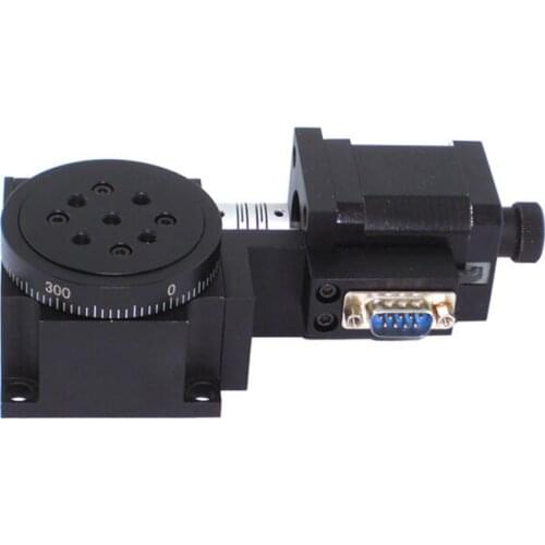 Electric Rotating Table Angle Table Indexing Plate Displacement Table Y200RA60 60MM Y