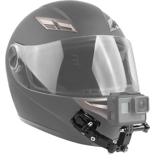 Helmet Curved Arm Adjustment Base Tripod Belt Mount for GoPro Hero 9 8 7 6 5 Xiaomi Yi 4k Sjcam Sj4000 Action Camera Accessories