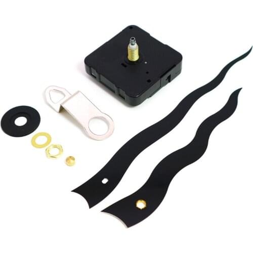 Quartz Clock Movement DIY Wave Hands Wall Clock Movement Kit Mechanism Repair Parts Replacement Parts Sweep Silent Movement