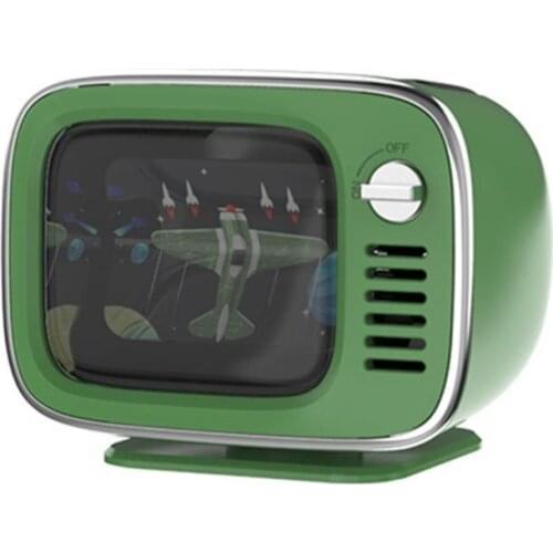 55%HOT Retro TV Solar Car Air Freshener Aromatherapy Essential Vehicle Interior Purify