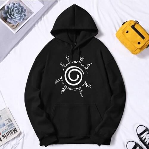 Anime Print Hooded Mens Fashion Harajuku Sweatshirt Vintage Outwear Hipster Clothing Tops Long Sleeve 2020 Tracksuits Homme