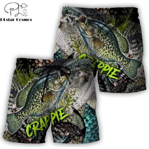 Street Casual Shorts Men Summer 2020 New Catfish Fishing Print 3d Shorts Harajuku Hipster Casual Elastic Waist shorts DK-001