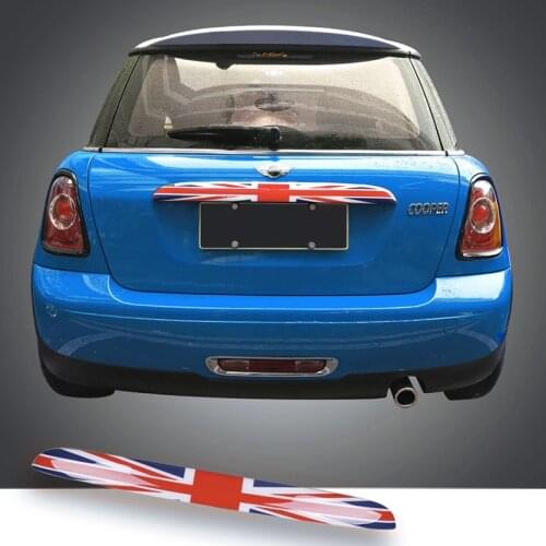 Car Rear Trunk Door Handle Cover ABS Trim Moulding Case Protector Exter Decor For MINI COOPER R56 R57 R58 R59 Car Accessories