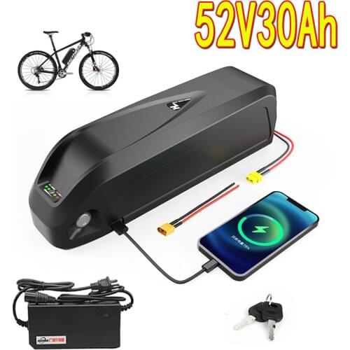 Original 48V Battery 48V 20AH 52V ebike Battery 36V Hailong Max 40A BMS 350W 500W 750W 1000W 1500W 18650 Cell BBS02 BBS03 BBSHD