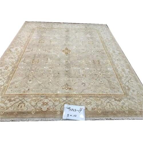 Oushak Rugs Woven New Listing For Living Room Southwestern Style The Plant Design Natural Sheep Wool