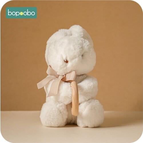 Rabbits Stuffed Plush Easter Toy Sleeping Pillow Travel Companion Appease Toys Stuffed Animal Dolls for Children Birthday Gifts